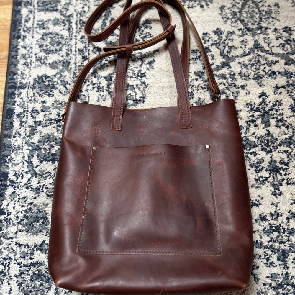Portland Leather Company Crossbody Tote